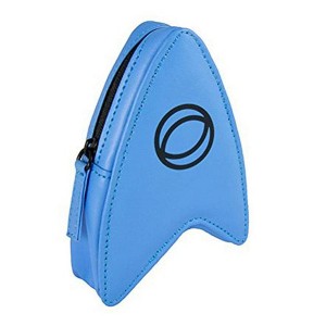 Crowded Coop, LLC Star Trek The Original Series Coin Pouch Blue Delta - 1 of 3
