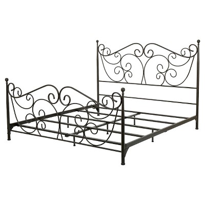 target iron bed