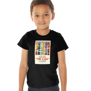 Toddler Boys' Star Trek Tos Episode 80 T-Shirt Black - 1 of 4