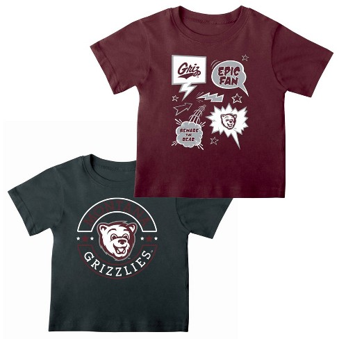 NCAA Montana Grizzlies Toddler Boys' 2pk T-Shirt - image 1 of 3