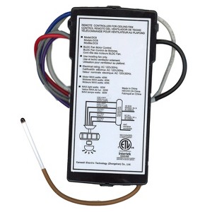 Dan's Originals for ATLAS DC8-70SG7-L-D-C Ceiling Fan Receiver - DC870SG7LDC - 1 of 1