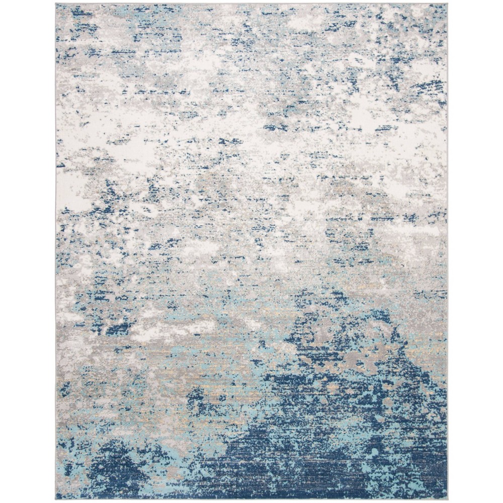 9'x12' Matilde Rug Light Gray/Blue - Safavieh