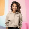 Dalix Espresso Martini Embroidered Hoodie Fleece Long Sleeve Cropped Sweatshirt Pullover Womens - 3 of 4