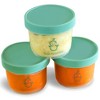 Sage Spoonfuls 12pk Leak Proof Baby Food Storage Containers - Clear - 4 oz - 3 of 4