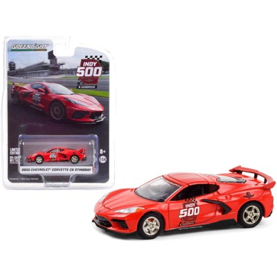 2020 Chevrolet Corvette C8 Stingray Red Official Pace Car "104th Running of the Indianapolis 500" 1/64 Diecast Model Greenlight