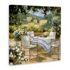 Stupell Industries Tuscan Terrace Vineyard French Picnic Courtyard Villa Scenery, 17" x 17" - 3 of 4