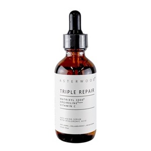 Asterwood Triple Repair Anti-Aging Complex Serum - 2 oz- Silky smooth hydration, fragrance free - 1 of 4