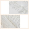Unique Bargains Waffle Tablecloths with Tassel for Indoor Outdoor, Kitchen Dining Farmhouse Camping Parties - 3 of 4