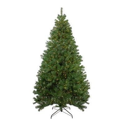 Northlight 7.5' Prelit Artificial Christmas Tree LED Deer River Spruce - Warm White Lights