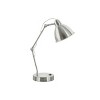 Industrial Task Lamp with USB Port and Adjustable Arm, Nightstand or Desk Light with Rocker Switch for Home Office or Study–The Pop Home - 3 of 4