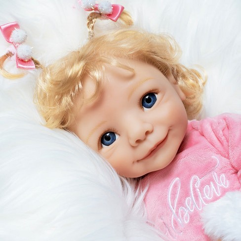 Paradise Galleries Reborn Baby Doll Girl - 20 Inch Smiling Sleeper With  Rooted Hair, Made In Gentletouch Vinyl, 4-piece Realistic Doll Gift Set :  Target