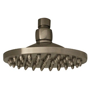 ALFI Showerhaus Round Rainfall Showerhead with 62 Spray Nozzles - Solid Brass Construction with Adjustable Ball Joint - 1 of 2