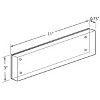 Azar Displays Acrylic Block Frame with Metal Back Plate, 2-Pack - 4 of 4