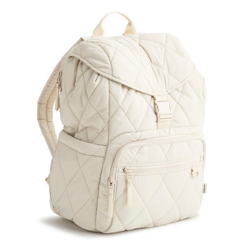 Рюкзаки Vera Bradley Women's Featherweight Large Berkhill Backpack Pumice Stone