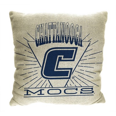 NCAA 26 x 26 New Wave Woven Tapestry Pillow Chattanooga Mocs