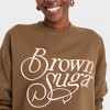 Black History Month Women's Legendary Rootz Brown Suga Pullover Sweatshirt - Brown - 4 of 4