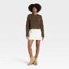 Women's Cozy Cable Crewneck Pullover Sweater - Universal Thread™ - 3 of 3