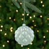Northlight Iridescent Glass Christmas Ball Ornament - Blue - 4.5" - 2 of 4