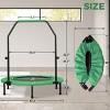 Ainfox Compact Fitness Trampoline with Handlebar - 3 of 4