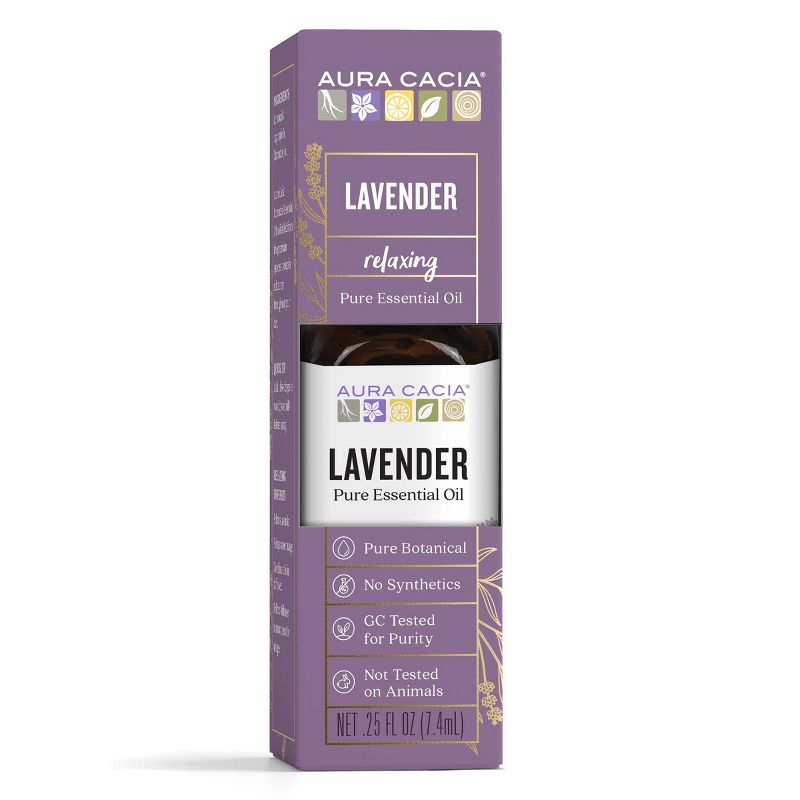Lavender Essential Oil Single - Aura Cacia, 1 of 13