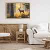 Stupell Industries Spotted Stag in Autumn Wilderness Floating Frame Canvas Art - 3 of 4