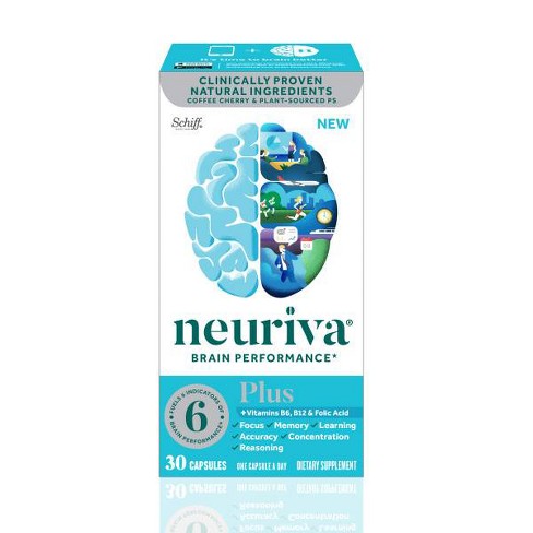 Neuriva Plus Brain Performance Capsules - 30ct : Target