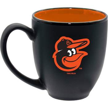 MLB Baltimore Orioles 15oz Inner Color Black Coffee Mug