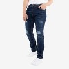 RAW X Men's Stretch Moto Denim Jeans(plus size pants in available) - 3 of 4