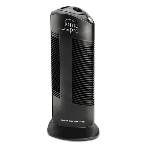 Ionic Pro Compact Ionic Air Purifier 250 Sq Ft Room Capacity Black Target