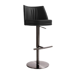 Gala Performance Vegan Leather Adjustable Stool - 1 of 4