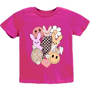 The Juniper Shop Retro Easter Collage Youth Short Sleeve Tee - 1 of 4
