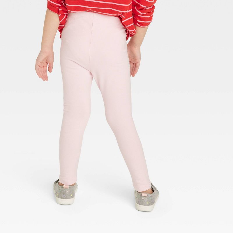 Toddler Girls' 2pk Leggings - Cat & Jack™ Pink/Light Pink, 4 of 5