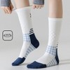 Anna-Kaci Women's Reflective Cycling Socks with Night Visibility Design Padded Zones and Breathable Compression Fit - 4 of 4