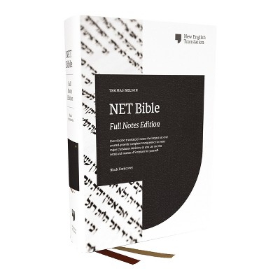 Net Bible, Full Notes Edition (Net, Hardcover, Comfort Print, Thumb Indexed) - by  Thomas Nelson