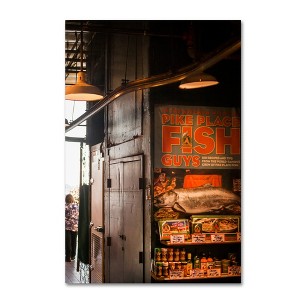 Yale Gurney 'Pike Place Fish Guys' Canvas Art - 1 of 3