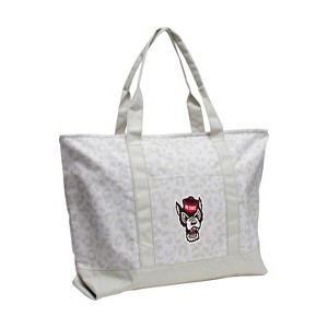 NCAA NC State Wolfpack Leopard Pattern Tote - 1 of 1