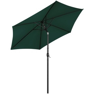 Yaheetech 10FT Patio Umbrella Market Umbrella with Push Button Tilt and Crank - 1 of 4