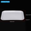 Unique Bargains Plastic Rectangle Reusable Fast Food Dining Areas Serving Trays - 2 of 4