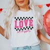 Simply Sage Market Women's Love Season Distressed Short Sleeve Graphic Tee - 2 of 3