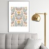 Heather Dutton La Floraison Blush Pink Metal Framed Art Print - Deny Desings - 2 of 3
