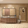Apmir High-Strength Tempered Glass and Aluminum Alloy Framed French Cleat Mounted Wall Decor Bathroom Vanity Mirror with 5-Year Warranty - 3 of 4