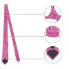 INSPIRE CHIC Self Tie Polka Dots Necktie - 3 of 4