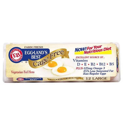 Eggland's Best Cage-free Grade A Large Brown Eggs - 12ct : Target