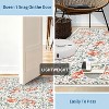 Accent Rug - Non-Slip Stain Resistant Low Pile Carpet Ultra Soft Non-Shedding Portable Floor Cover for Bedroom Living Room Nursery - 4 of 4