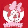Men's - Disney - Minnie Mouse Wink Face Long Sleeve Graphic T-Shirt - 2 of 3