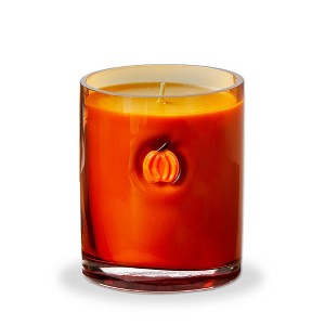 tag Pumpkin Spice Scented Candle - 32 Hour Burn Time, 3.25" x 3.25" x 4" Jar for Thanksgiving Decor - 1 of 2