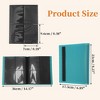 Unique Bargains Card Binder 4 Pockets 20 Pages 160 Card Capacity Double-Sided Collection for Sport Cards Game Card - 2 of 4