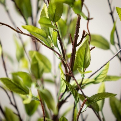 Green 52" Artificial Foliage Branch for Indoor and Outdoor Decor