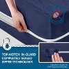 Mattress Protector with Zipper by Guardmax. Terry Cotton Waterproof, Bed Bug Proof, Soft & Comfortable Mattress Encasement with Deep Pockets. - 3 of 4