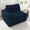 CAVINAS Lazy Floor Sofa, Modern Armless and Backless Sofa Chair, Comfy Accent Bean Bag Couch, Suitable for Living Room Bedroom Office - 3 of 4